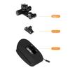 Quickly Release Bike Saddles Bag With Adapters Brackets Reflective Strips for Long Distances Cyclists