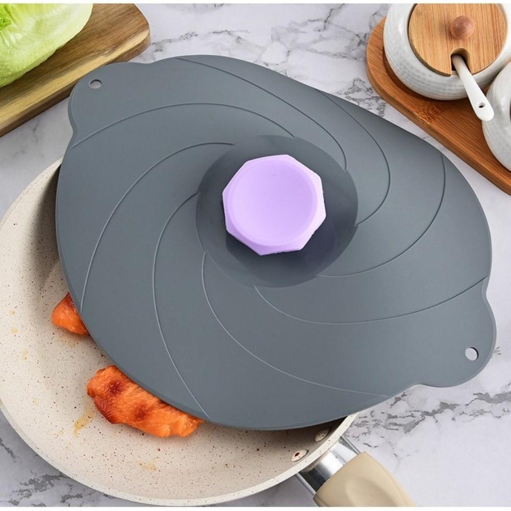 New Reusable Silicone Pot Cover Dustproof Anti Overflow Sealed Pot Cover Fresh Keeping Multi-Size Silicone Lids Food Storage