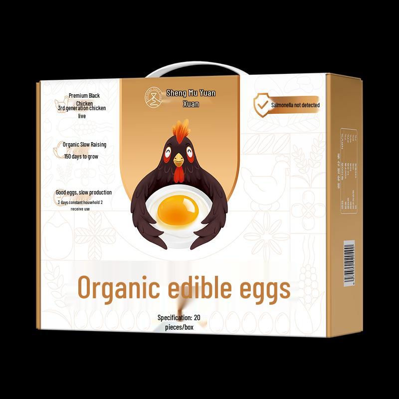 Shengmu Fresh Eggs (Edible Raw), 20-Pack