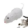 1pc Cat Toys Wind-up Plush Mouse Toy No Batteries Required Mechanical Movement Cloth Mouse For Cats Playtime And Pranks