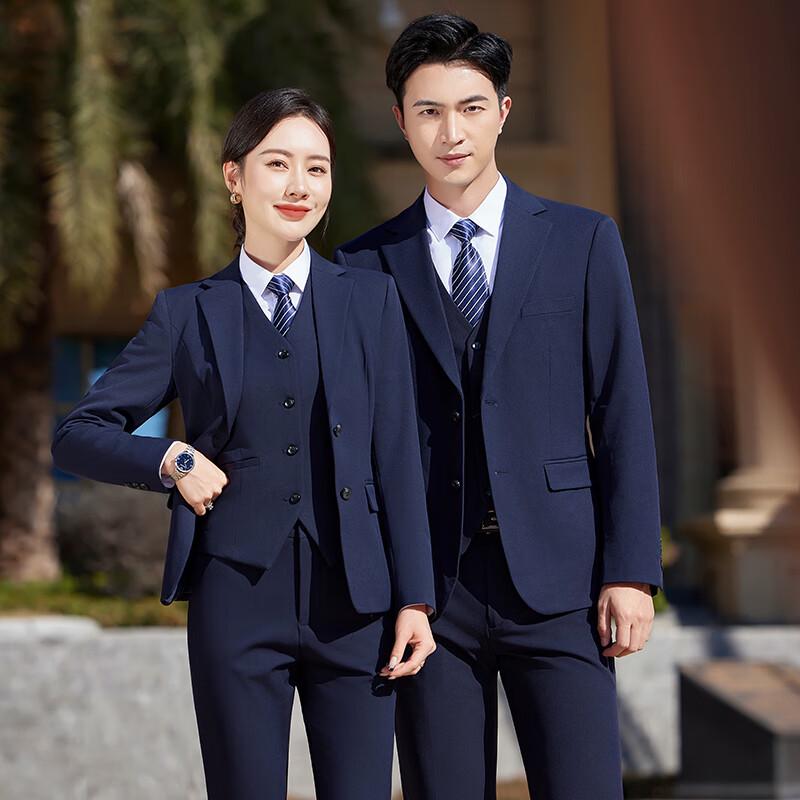 Унисекс деловой formalный костюм-тройка Telorrman 2XL/52