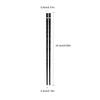 5/10 Pairs Janpanese Reusable Chopsticks Sushi Sticks For Food Noodles Alloy Chinese Korean Chopsticks Kitchen Tableware