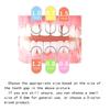 5 Pcs/Pack L-Shape Interdental Brush For Dental Orthodontics Clean Between Teeth Cleaning Tool Soft Mini Tooth Brush+Dust Cover