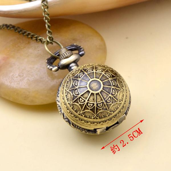 Encantador Regalo de Navidad Snitch Dorada Bola Alada Retro Reloj Collar Con Atractivo Vintage Atemporal