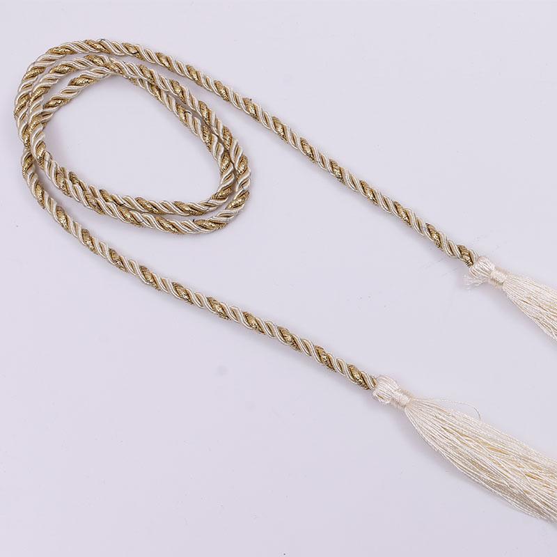 Curtain Tassels Small Rope Tracery 10PC Multicolor Curtain Accessories Curtain Bandage Window Decoration Tassel