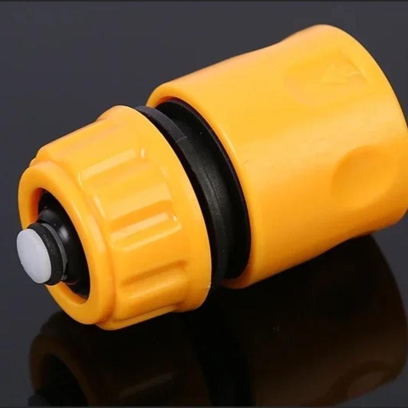 1 Satz Verschiedene Kits Schnellwasserverbinder 2 Sätze Adapter für Stachel-Bewässerungsschlauch Spannfutter Langlebiges Material Dichte Verbindung