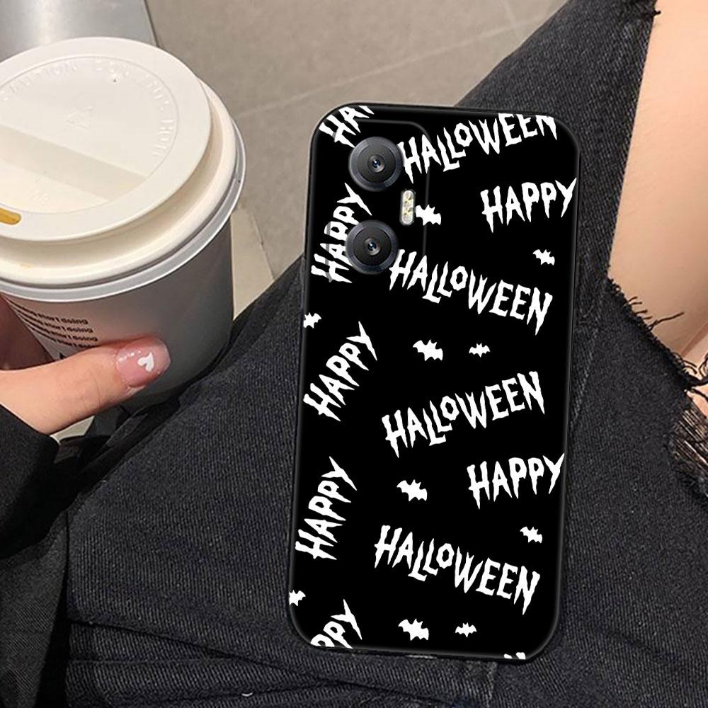 

Halloween Pumpkin Bat Cover Phone Case For Infinix HOT 60 50 10 10I 10S 11 12 12I 20I 20S 30I ZERO X 20 30 40 Silicone Case Capa Infinix HOT10S(NFC)
