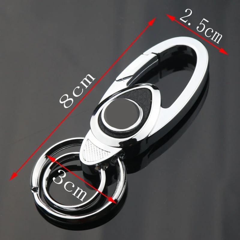 For Cadillac ATS BLS CT4 CTS EXT SLS SRX XT5 XT6 XTS Escalade Deville DTS Fashion Car Metal Keychain Key Rings Holder Decoration
