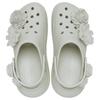 Crocs Crush Bouquet Clog Comfortable and Versatile Classic Puff Bouquet Garden Shoes Hole Shoes Women's Linen