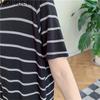MODIQUE Summer Plus Size New Dress Shirt Women Loose Striped Solid Cotton Linen Backless Dress Casual Female Dresses O-Neck Short Sleeve