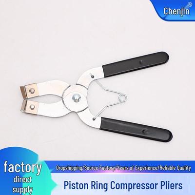 Conjunto de Compressor de Anéis de Pistão e Alicates de Abraçadeira de Mangueira para Reparo Automotivo