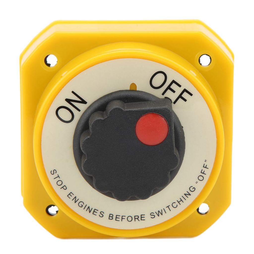 6‑32V Single Circuit Battery On Off Switch Power Cut Disconnect Isolator Waterproof for RV Boat