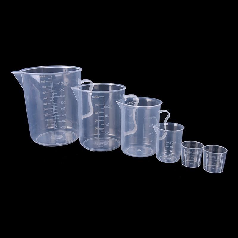 20/30/50/300/500/1000ML Plastic Measuring Cup Jug Pour Spout Surface Kitchen