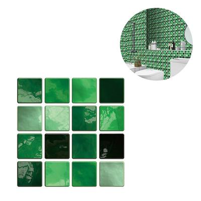 30Pcs selbstklebende 3D Wandfliesen Aufkleber Küche Bad Mosaik Wohnkultur