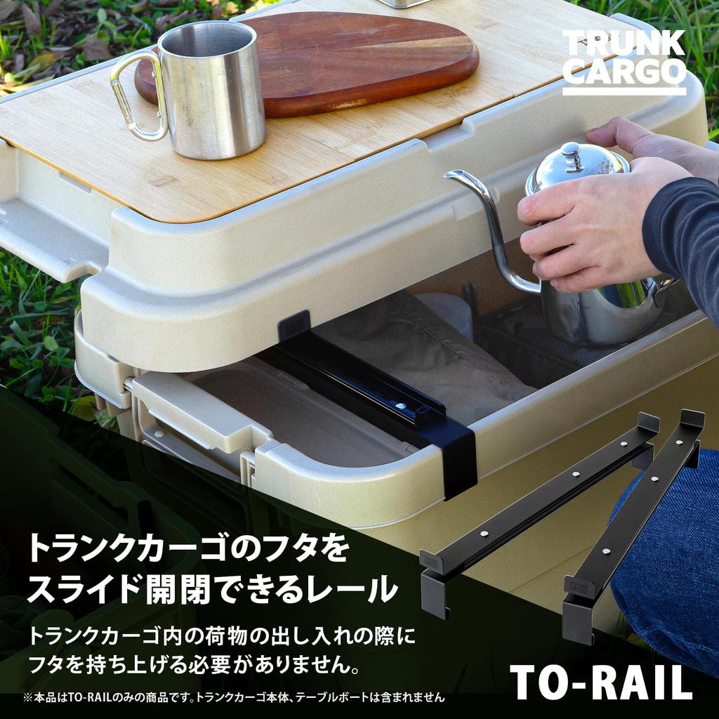 RISU Trunk Cargo GHON243 TO-RAIL Lid, Slide-Open,