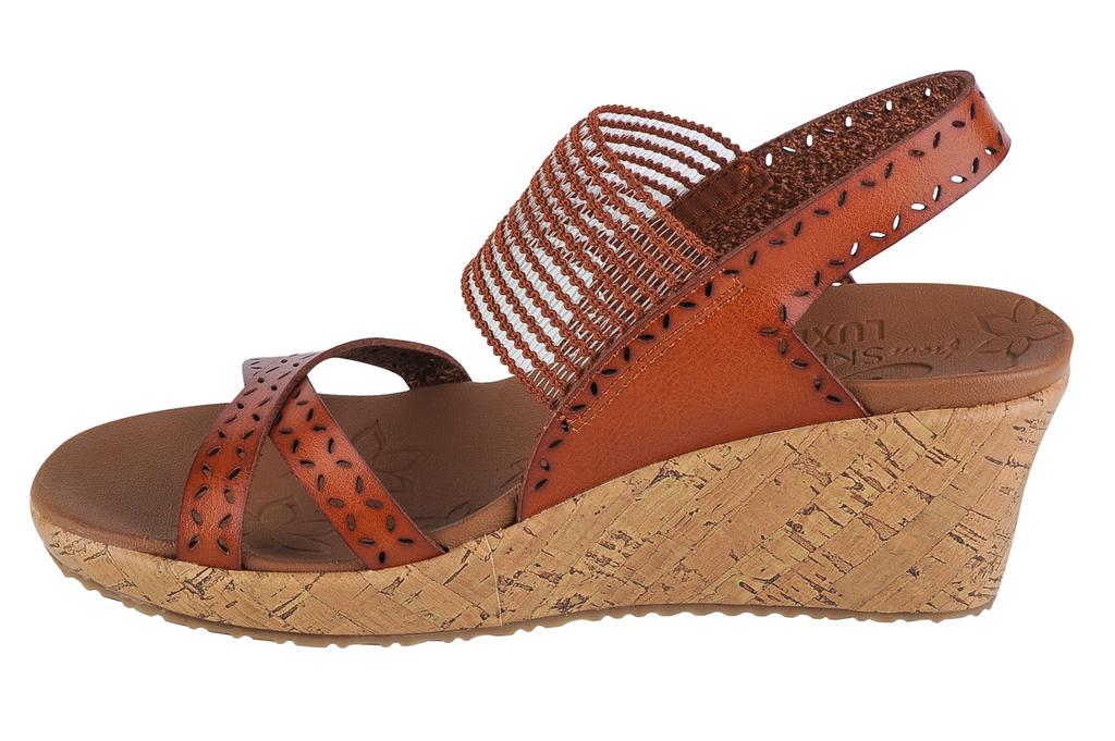 Skechers Beverlee - Boho Glow 119330-LUG, Womens, Sandals, Brown