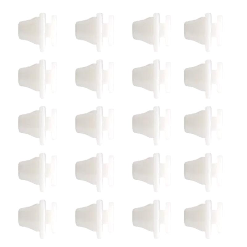 20 Pcs Lower Outer Door Weatherstrip Clip For Honda CR-V 2002-On 75315-S9A-004