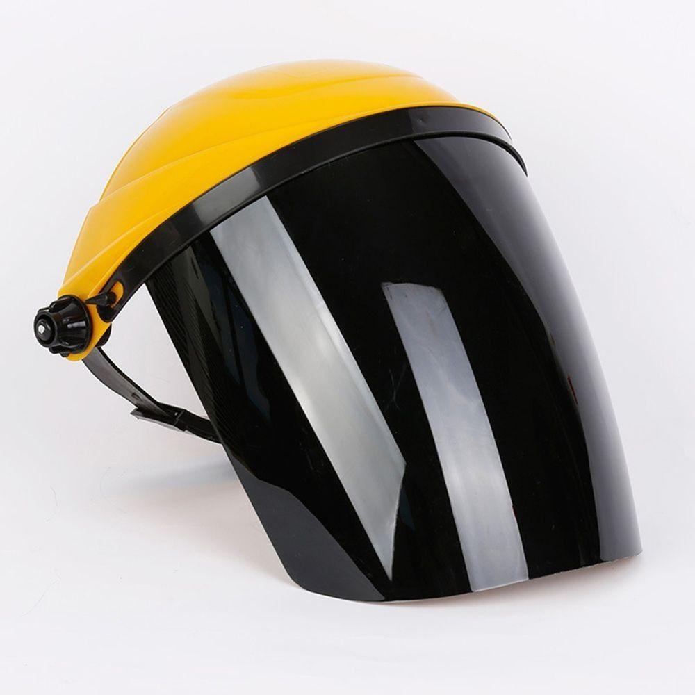 PC Plastic Portable Transparent Protective Welder Face Cover Welding Helmet Auto Darkening Anti Splash Safety Shield Visor