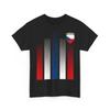 Czechia Soccer Retro Tee, Czech Flag Soccer 2026 Jersey Style T-Shirt