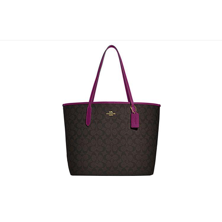

Coach Bag Signature Canvas Spacious Daily Travel 5696-IMV7U Basic Set (Bag+Dust Bag)