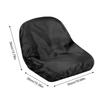 Lawn Mower Seat Cover Waterproof Riding Lawn Mower Seat Protector Tractor Part Full Coverage Protection for Garden Field Lawn