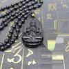 Obsidian Zodiac Pendant and Birth Buddha Charm – Eight Protectors Collection, Ideal for Gifts