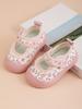 Girls' Princess Shoes Spring and Autumn New Children's Canvas Shoes Fresh Style Baby Girl Velcro Walking Shoes