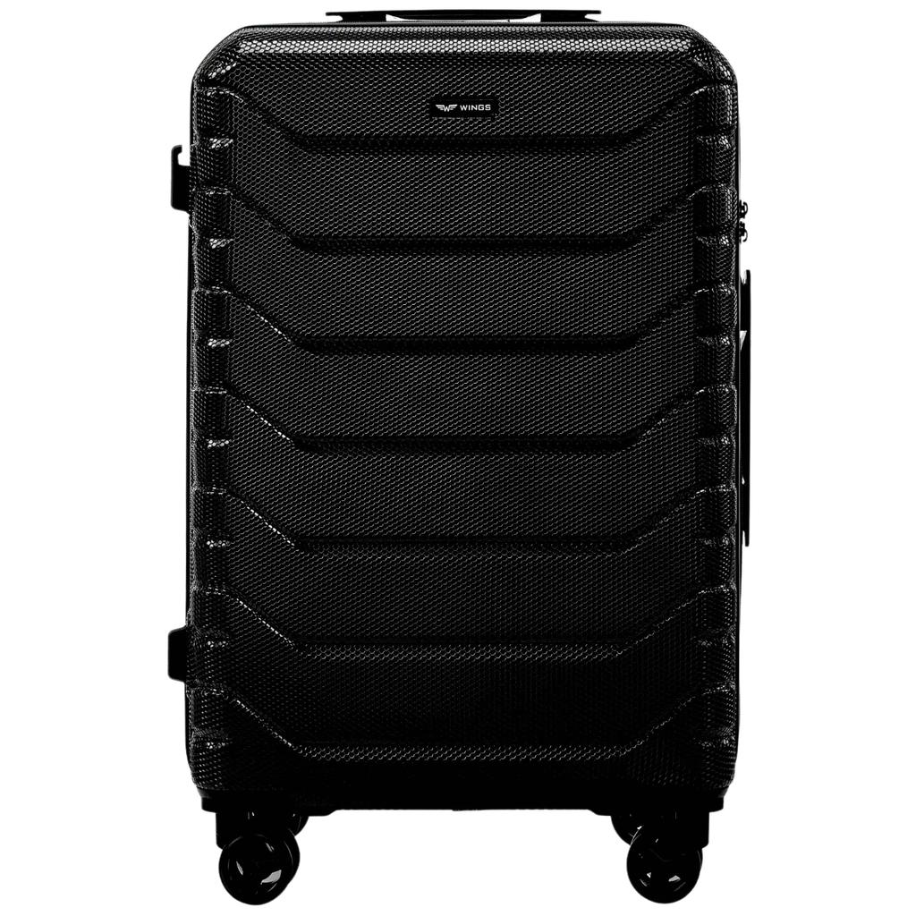 Wings Crake 24" Black Medium Suitcase