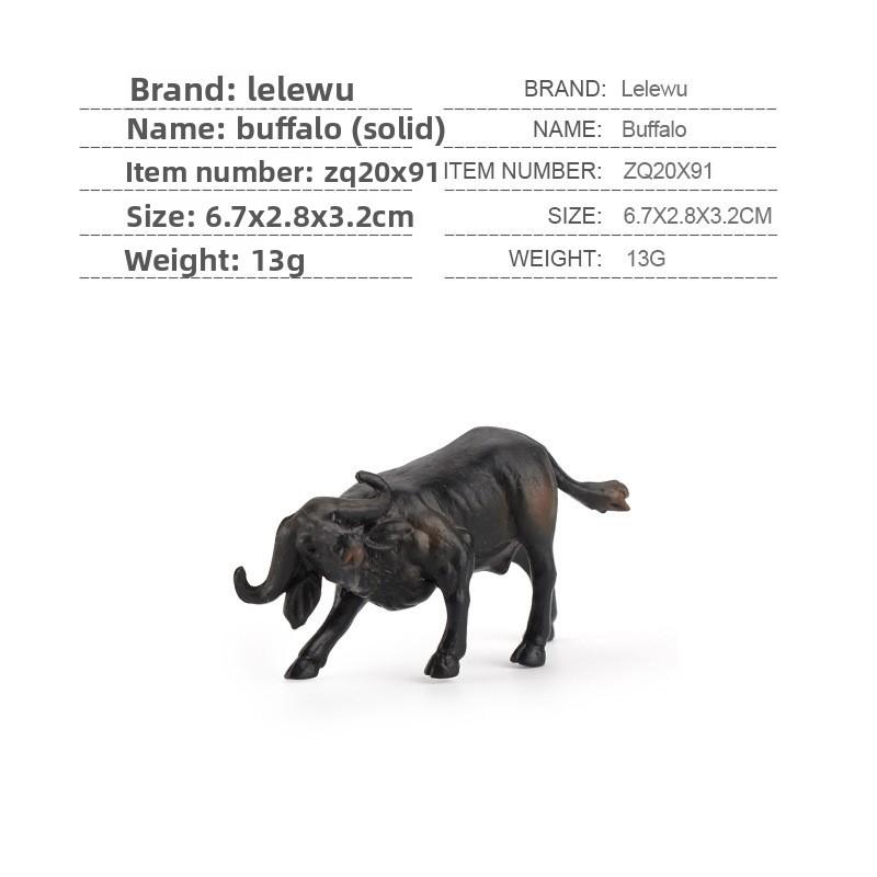 Simulation Tiger Lion Giraffe Elephant Hippopotamus Wild Animal Model Ornament For Educational Display And Collectors