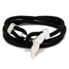 Bracelet ancre série océan, Bracelet queue de baleine pour Couple, ligne Milan, corde tressée, Bracelet étudiant pour hommes et femmes
