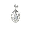 Rare Amethyst 925 Sterling Silver Pendant: Gemstone Jewelry