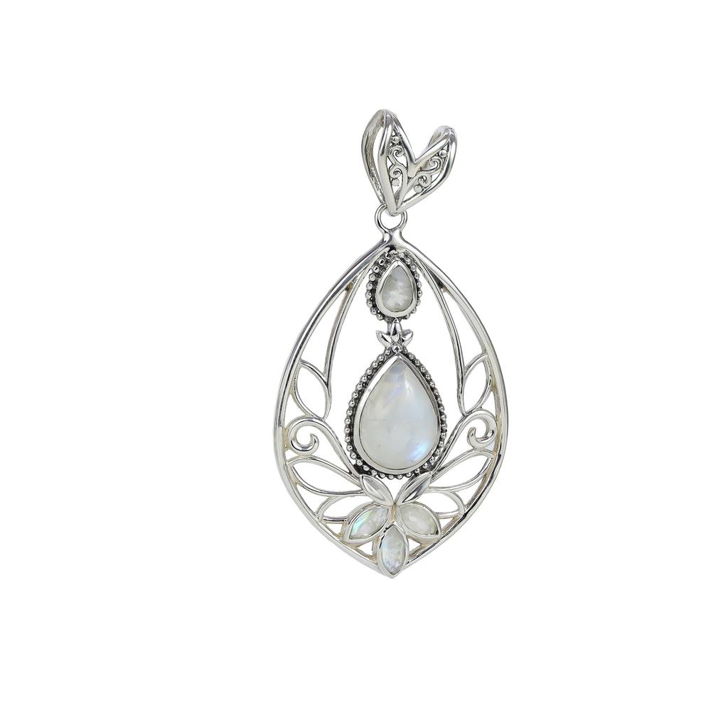 Rare Amethyst 925 Sterling Silver Pendant: Gemstone Jewelry