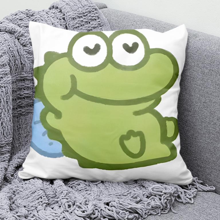 Cute Alligator Sofa Pillowcase Dormitory Decoration Office Living Room Home Pillowcase