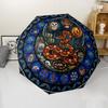 Snake Nature Symbols Pattern Umbrella, Portable and Foldable Design, 8 Ribs, a Casual Accessory for Halloween, Christmas, and Birthday Gifts.