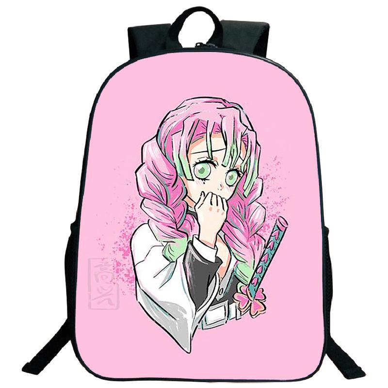 Demon Slayer Backpack Kimetsu No Yaiba Tanjiro Nezuko Kamado Teenarges Schoolbag Laptop Bag Boys Girls Rucksack Travel Shoulder Bags
