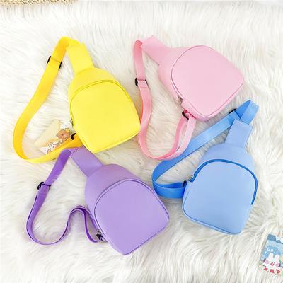 Kinder-Umhängetasche, Baby-Umhängetasche, süße PU-Geldbörse und Tragetasche, Brusttasche für Kinder, Umhängetasche für Mama und Kinder