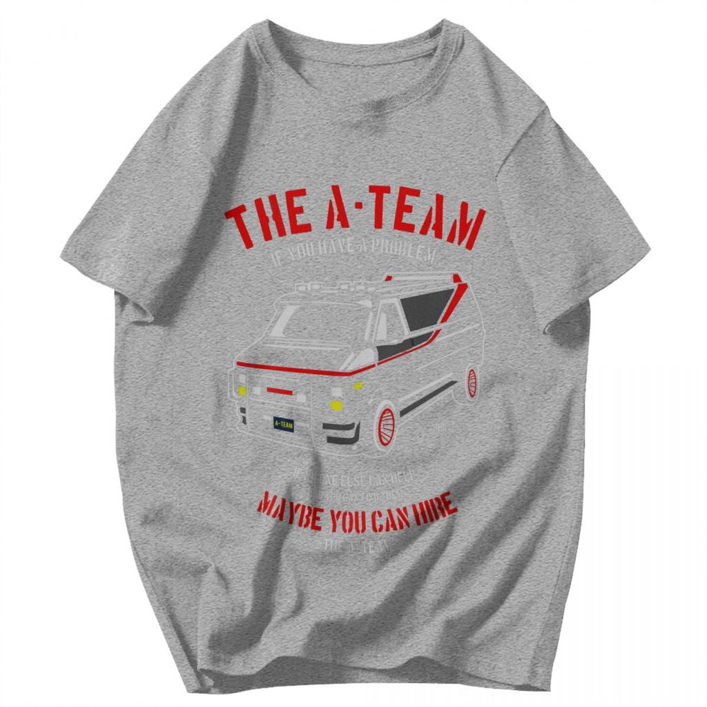 Men T Shirt Mashup TV 80s Hanniba The ATeam Unique Y2K Graphic Anime Unisex Clothing T Shirts