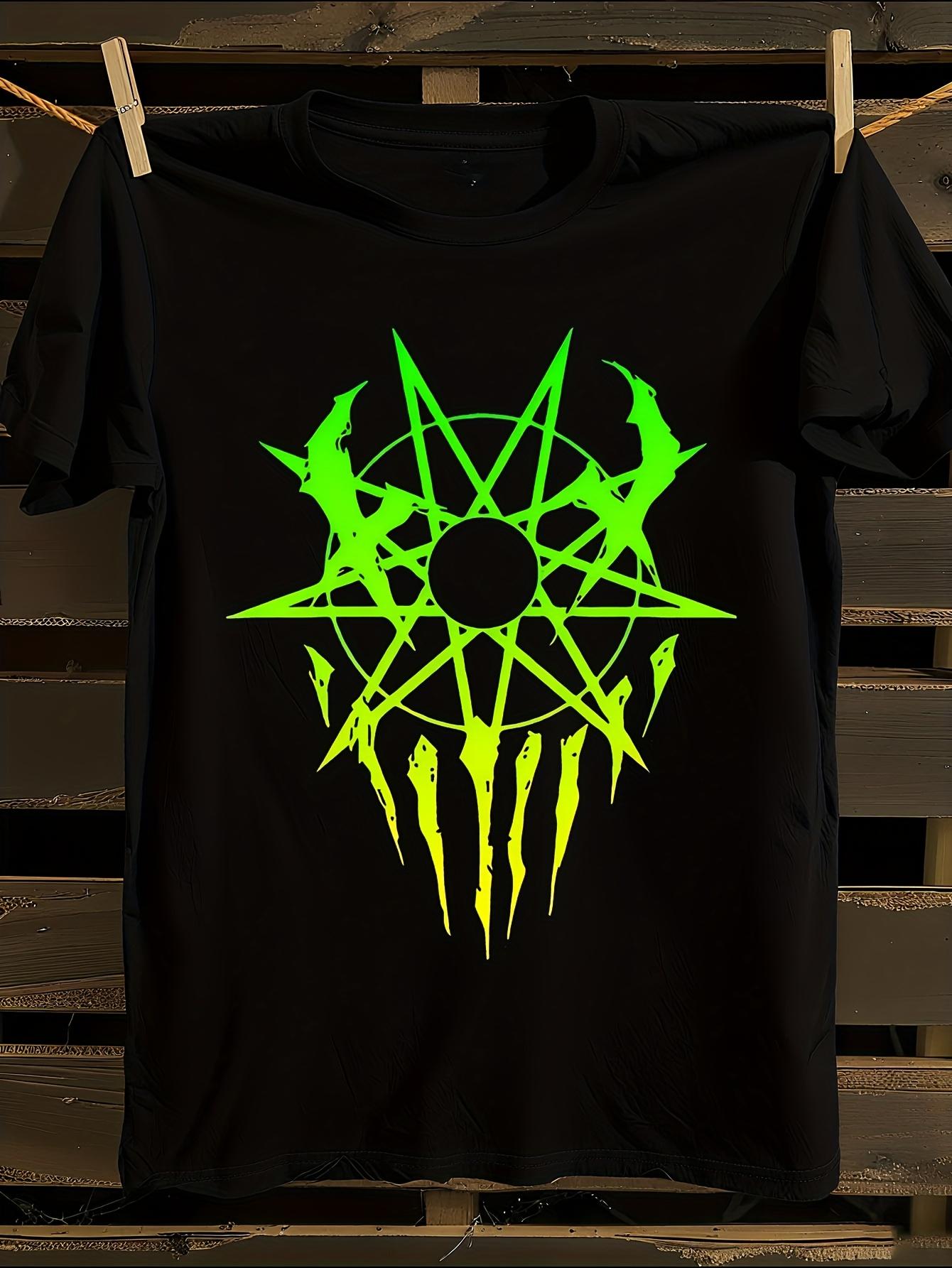 

Mushroomhead Retro Heavy Metal Graphic T-Shirt Mens Tshirt Womens Tshirts with Letters Print Short Sleeves T-Shirt Casual Street Tee Shirt Top XXXXL