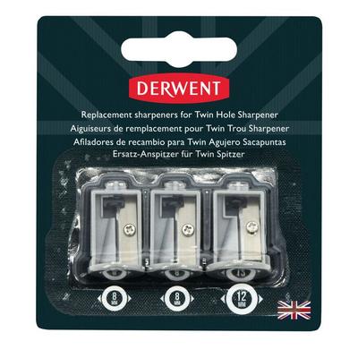 Derwent - Replacement Blades for Derwent 2302352 Battery-powered Pencil Sharpener