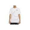 Nike Logo Print Pullover Short Sleeve T-Shirt Men Tops Bright-White DZ2883-100
