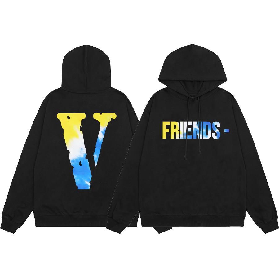 VLONE Jerry Kirschblütenblatt-Print Hoodie - Trendiges High Street Herbst/Winter Sweatshirt