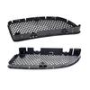 2x Front Hood Vent Grille Cover for Mercedes R171 SLK280 SLK300 SLK350 2005 2006 2007 2008 2009 2010 2011