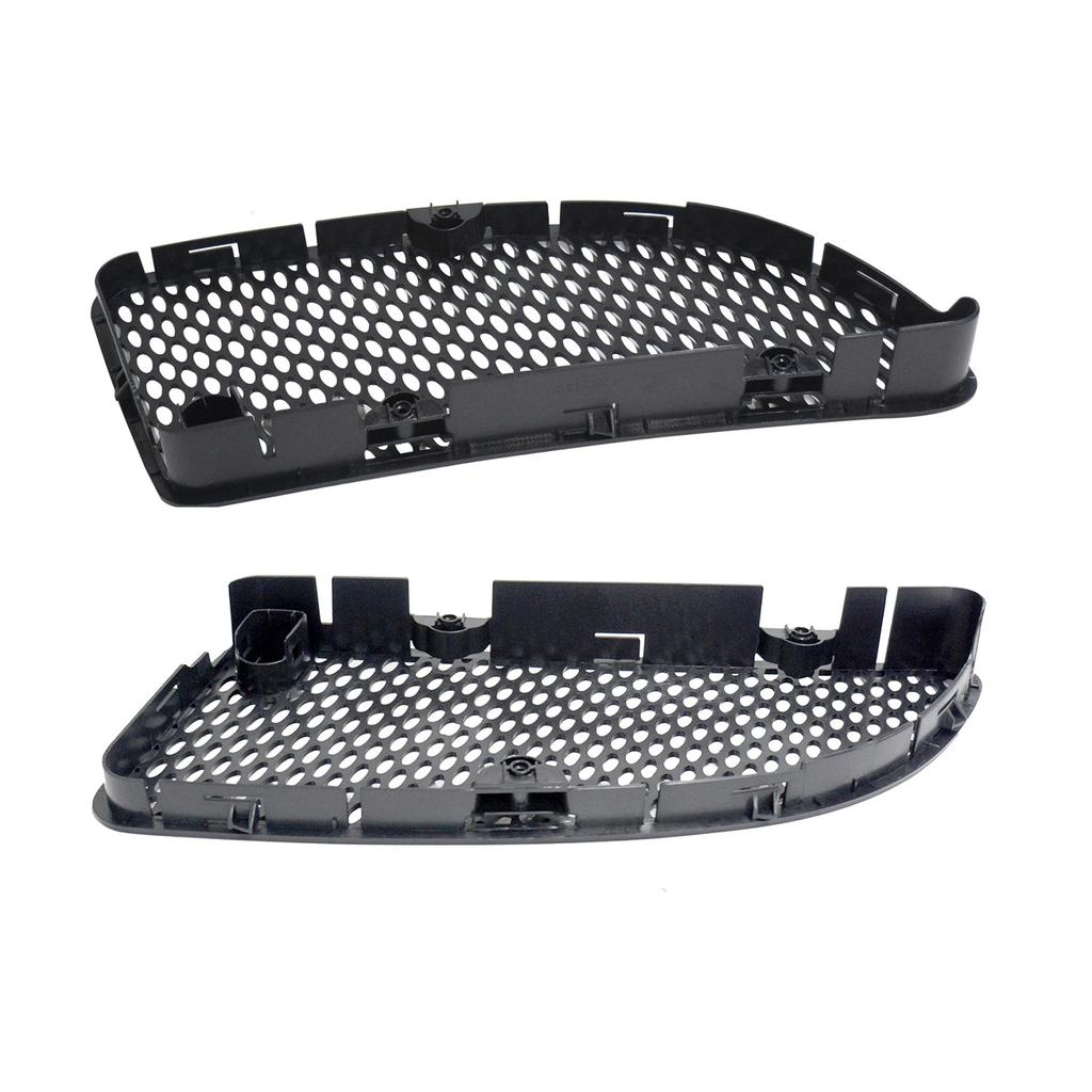 2x Front Hood Vent Grille Cover for Mercedes R171 SLK280 SLK300 SLK350 2005 2006 2007 2008 2009 2010 2011