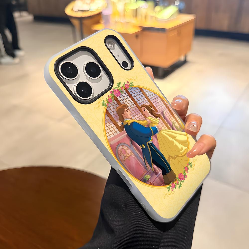 B-BeautyS And The B-Beast Phone Case For IPhone 17 Air 16 E 15 14 Plus 13 12 11 Pro Max Jelly 2 In 1 Protective Case