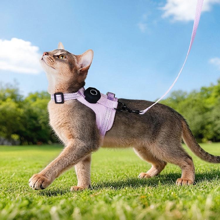Cats Harness Vest with Tracking Device Holder Training Harnesses Strong Vest for Large Dogs
