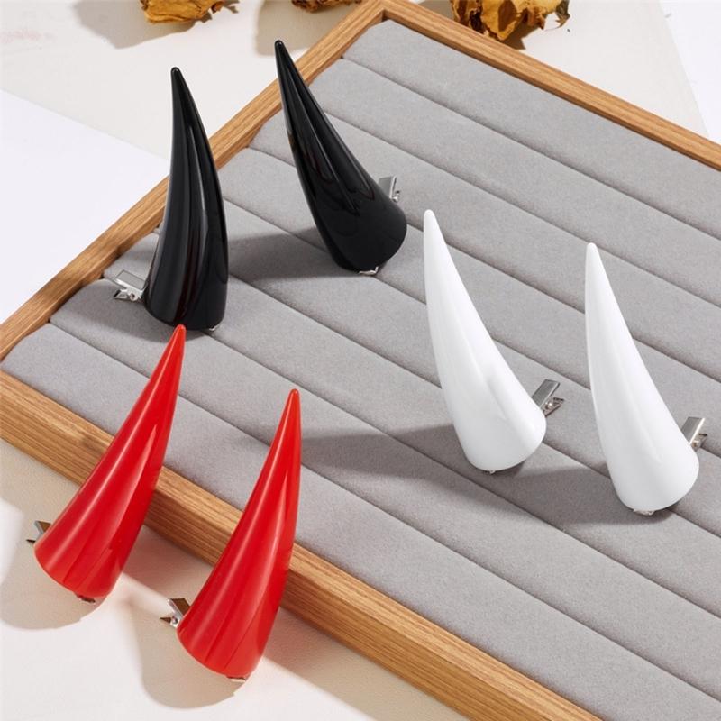 Cosplay Hairpin Power Hair Clip Horn Anime 2000s Bunches Hairstyling