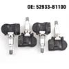 4 PCS Car Tire Pressure Monitor Sensor TPMS 52933-B1100 for Hyundai Santa Fe Equus Genesis Accent