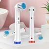 Wrażliwe miękkie wymienne główki szczoteczki do główek szczoteczki do zębów Oral B Kompatybilne z elektryczną szczoteczką do zębów Oral B