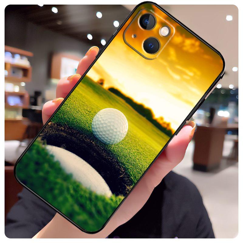 Golf Course Field Case For iPhone 13 Pro Max 16 15 11 12 14 17 Pro Max mini 15 16 Plus 16e 17 Air Phone Cover