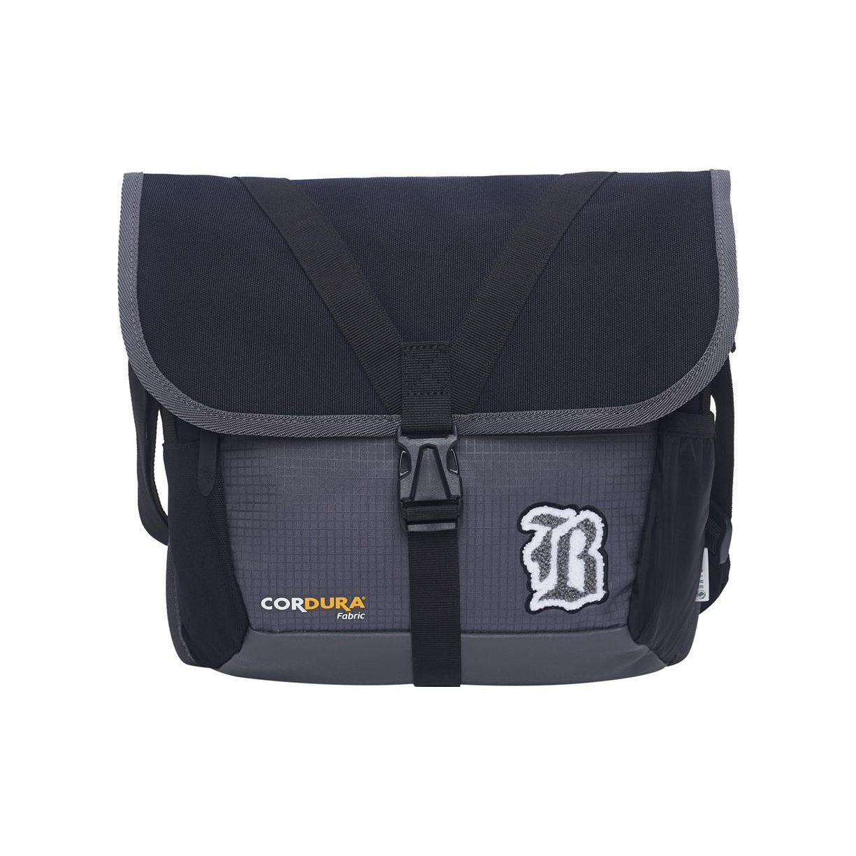 Li Ning Badfive Minimalist Chic Shoulder Bag Unisex Shoulder Bag Black ABDS635-1 Black